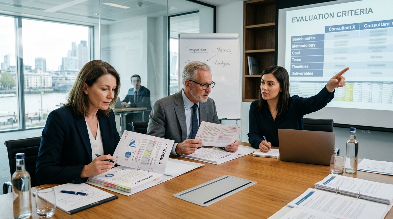 Comment évaluer les propositions des consultants d'entreprise