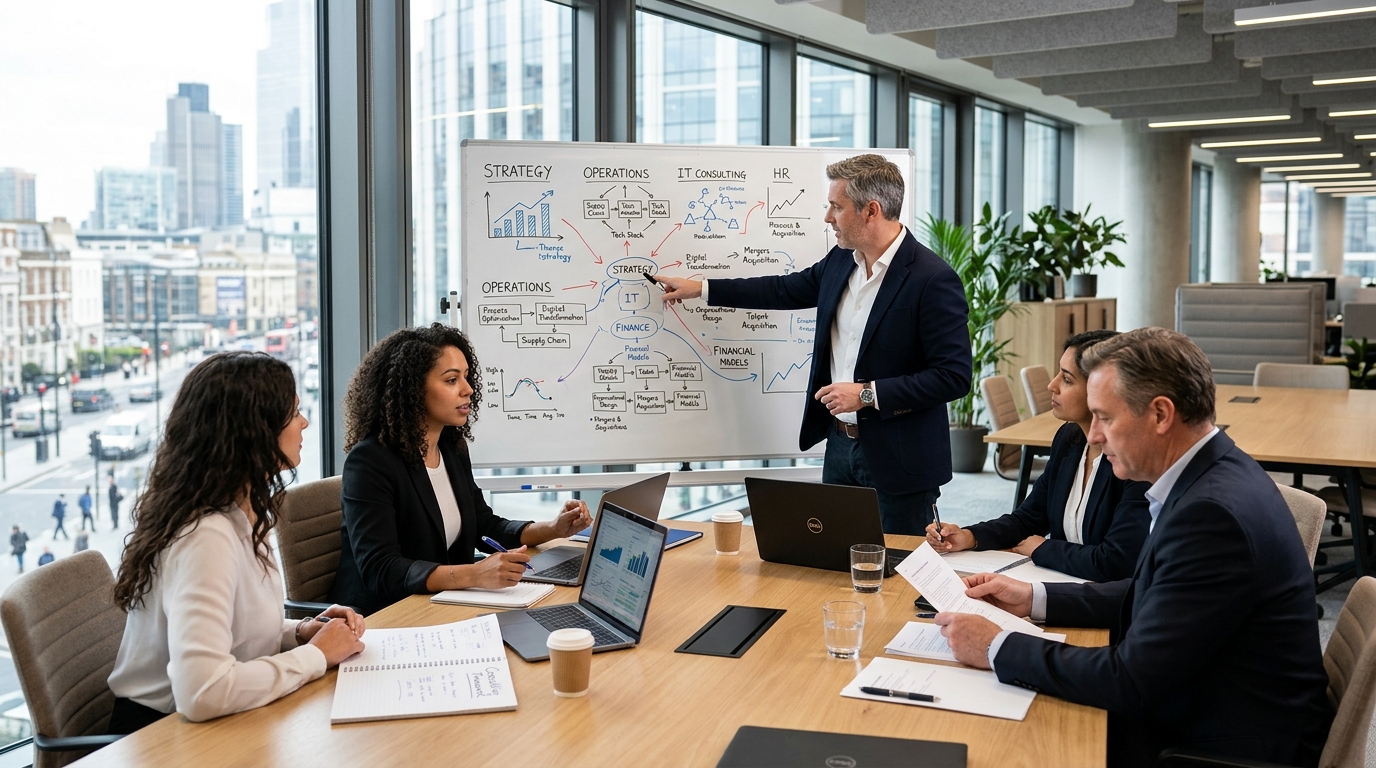 Les principaux types de business consulting : guide complet
