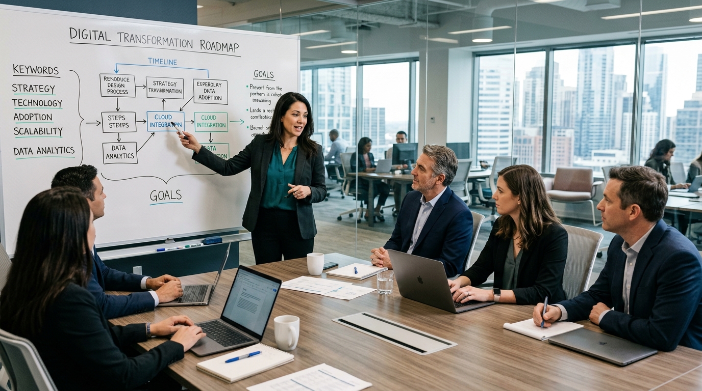 Le consulting en transformation digitale : enjeux et méthodologie